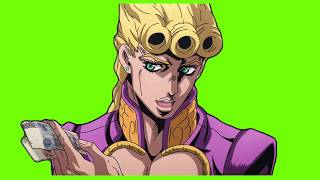 Giorno Giovanna With and without Money Green Screen (+DOWNLOAD LINK)
