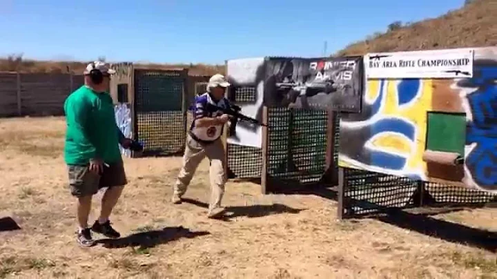 Ray Harrell at Bay Area Rifle Championship
