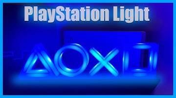 PlayStation Icons Light Review 2023 - A Great Gaming Setup Accessory
