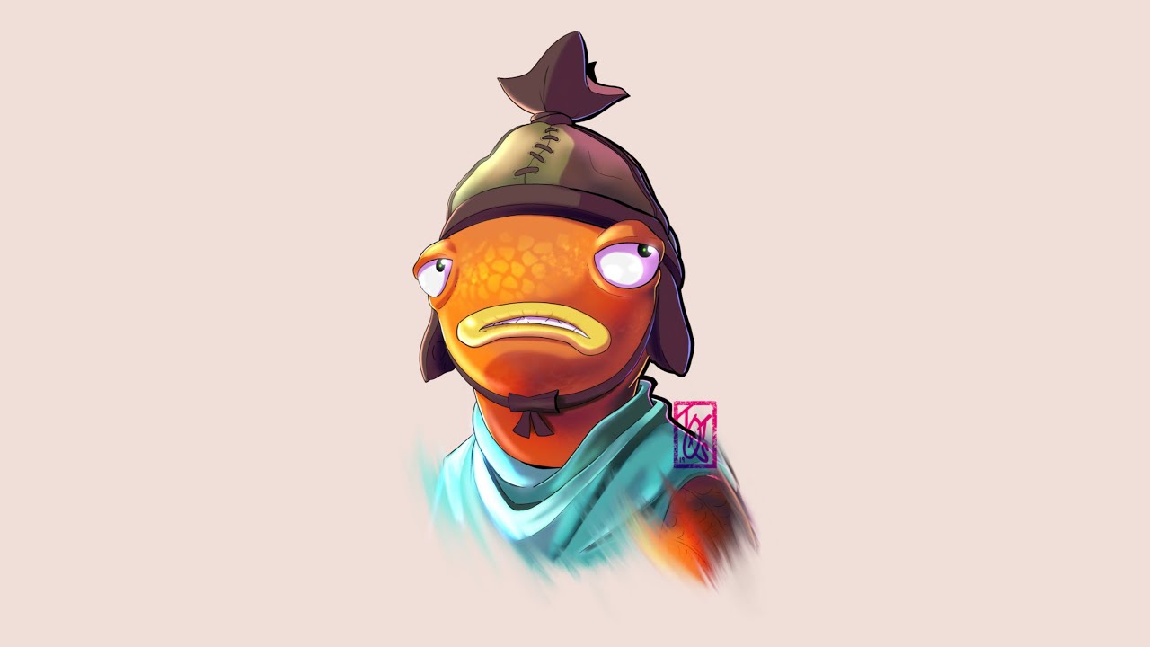 Карась фортнайт рисунок