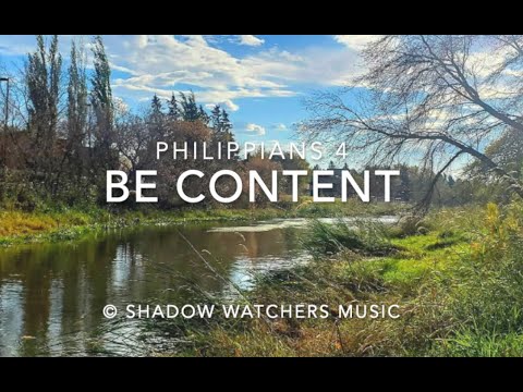 Be Content Philippians 4 lyric video 2022