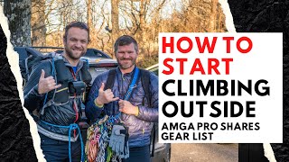 How to Start Outdoor Climbing | Sport Climbing Gear Kit