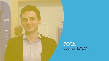 DEMO: FOTA over LoRaWAN with STM32 and Actility Reliable Multicast Server