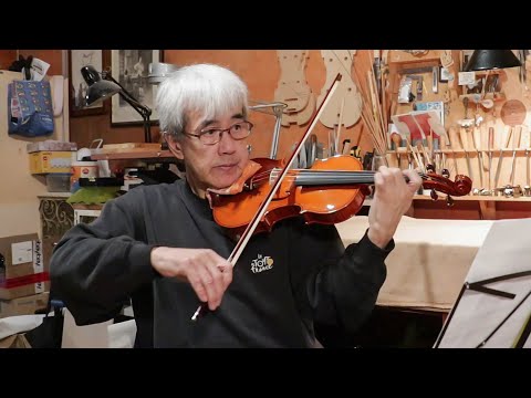 製作者による試奏。新作ヴァイオリンの音質テスト【Violin Sound