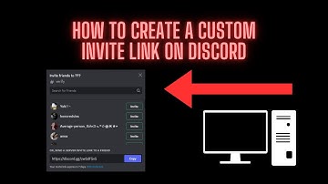 How to create a CUSTOM invite link on DISCORD! (PC)