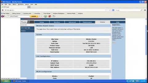 Procedure on how to configure DHCP Connection in CW-8196 using Windows XP
