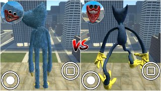 Playing as OLD HUGGY WUGGY vs NEW HUGGY WUGGY in Garry&#39;s Mod!