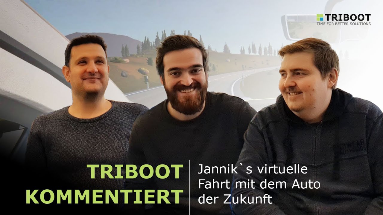 Jannik`s virtuelle Fahrt mit dem Auto der Zukunft