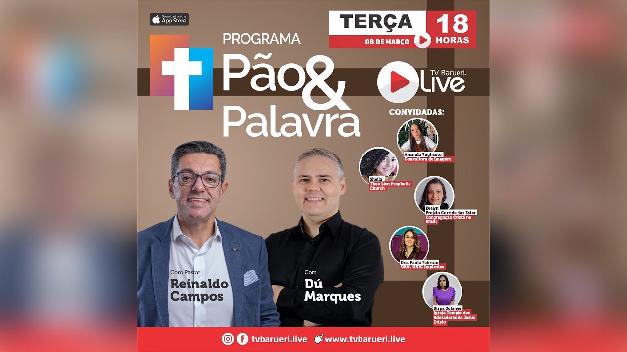 Amanda Fugimoto, Sheila, Evelyn, Dra. Paula Fabrizio E Bispa Solange | Pão E Palavra