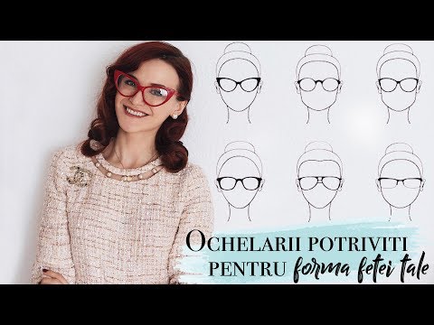 Ce ochelari ti se potrivesc in functie de forma fetei & cum iti determini forma fetei?