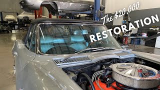 Our $20k 1966 Corvette 427 Restoration Begins! Part 1 Classic Car Hot Rod Restoration Shop