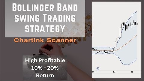 Narrow Bollinger Band Strategy | Swing Trading | With Chartink Scanner | 10% - 40% in a Week