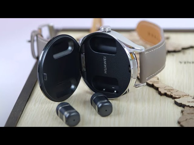 Trên tay Huawei Watch Buds đồng hồ kết hợp tai nghe như từ tương lai