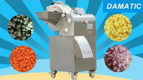 CHD100 Vegetables Dicing Machine for potatoes and carrot cubes and strips cutting