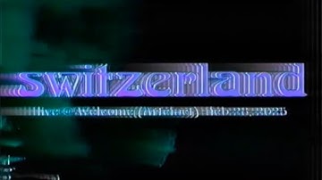 SWITZERLAND | live @ Welcome (Artefact) 2025