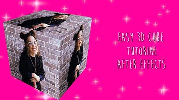 EASY 3D CUBE TUTORIAL | After Effects
