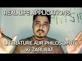 Power of Literature and Philosophy..Part 2 | Benefits Of Literature | Real Life Applications.