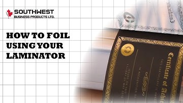 Quick DIY: How to Foil Using Your Laminator