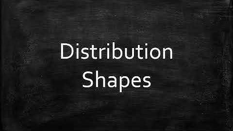 Distribution Shapes