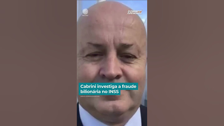 Cabrini investiga a fraude bilionária no INSS | #DomingoEspetacular #Shorts