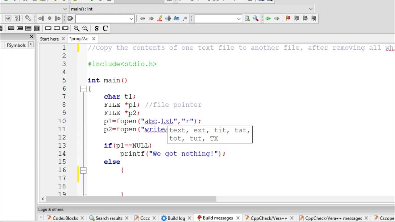 Write a C program to copy the contents of one file to another file ...