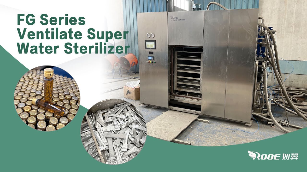 Ventilate Super Water Sterilizer for Large Infusion Bag, Face Mask and Ampere Bottle