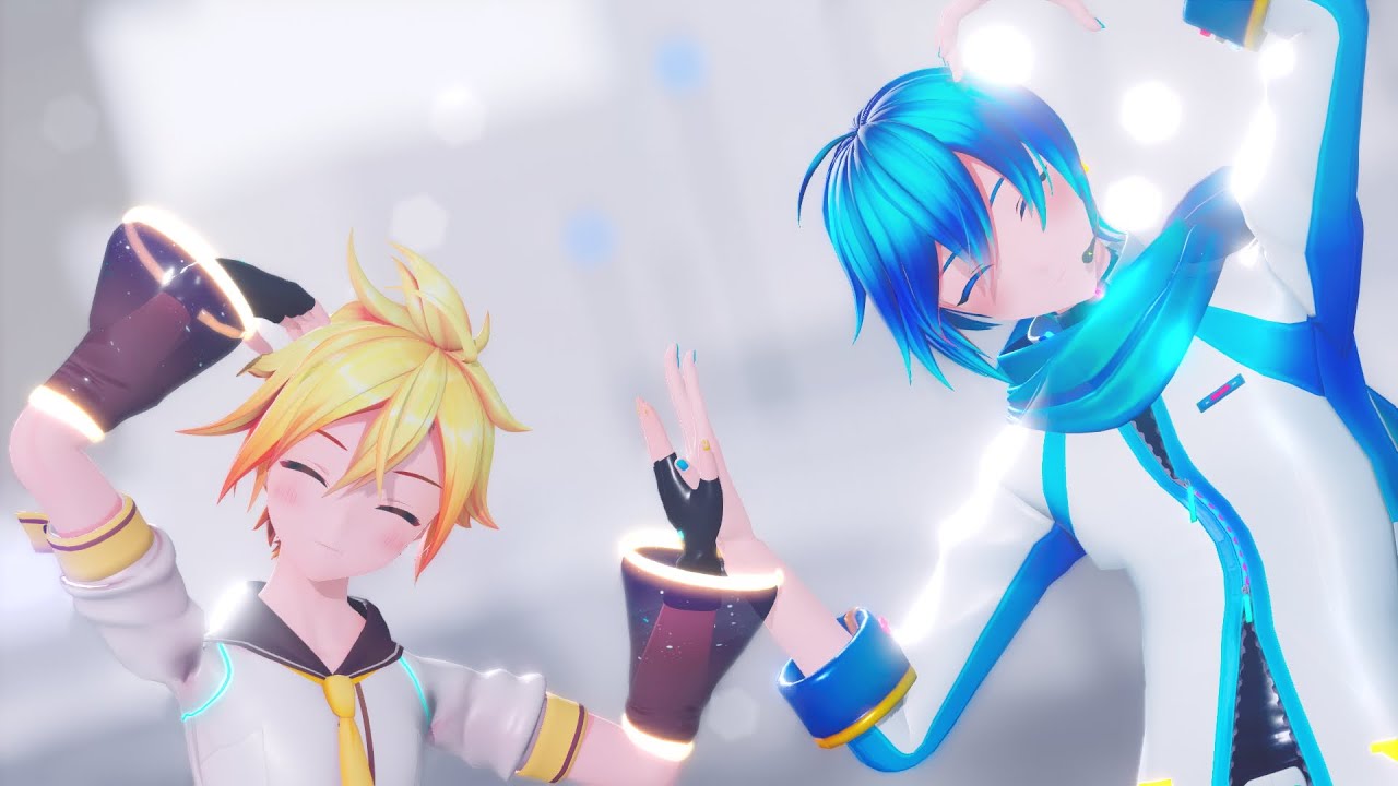 【MMD】 いーあるふぁんくらぶ  / 1 2 Fan Club【鏡音レン/KAITO】