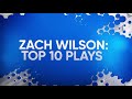 Zach Wilson Top 10 plays