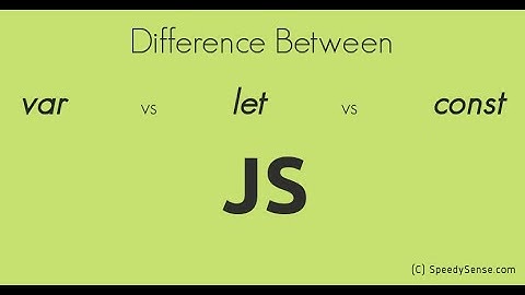 Difference between var let and const in javascript explained......