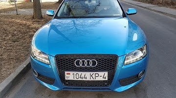 Динамические поворотники audi a5