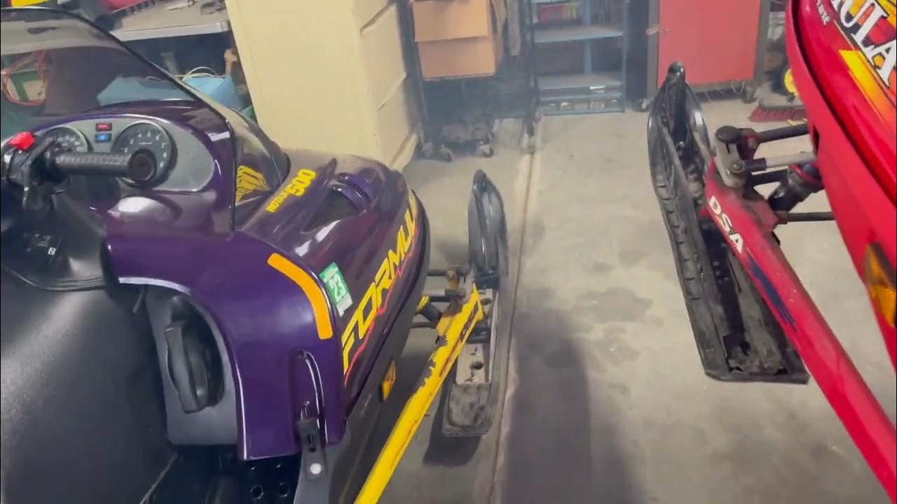 1997 Ski doo Formula 500 electrical problems fixed (Voltage Regulator