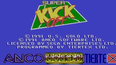 Sega Master System - Super Kick Off Intro