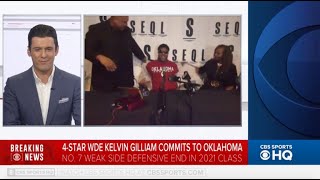 Four-star defensive end Kelvin Gilliam commits to Oklahoma