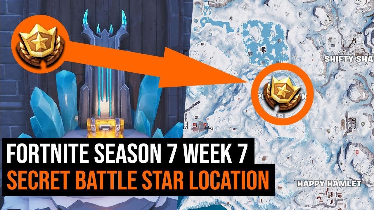 Fortnite week 7 season 7 secret battle star