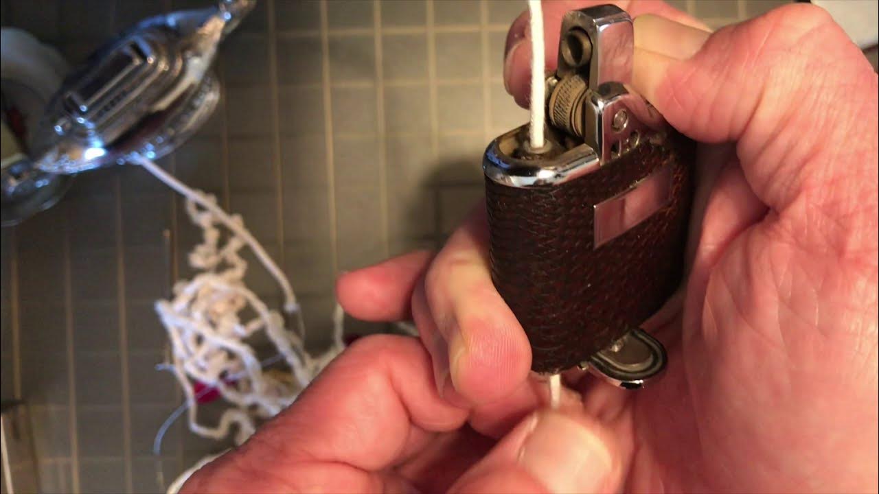 How To Replace The Wick In A Ronson Whirlwind Imperial Automatic Petrol