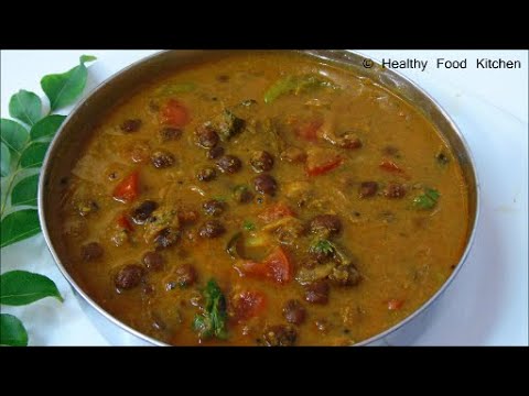 Konda Kadala Curry in tamil/Kadala Curry in tamil/Konda Kadalai Kulambu in tamil/Puttu Kadala Curry