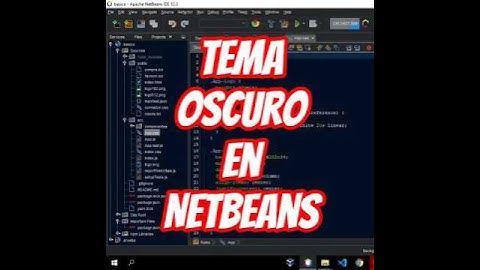 Cómo Activar El Tema Oscuro En NetBeans Fácil Y Rápido 🌙 #dark #theme #netbeans #hack #tema #pc 🔥