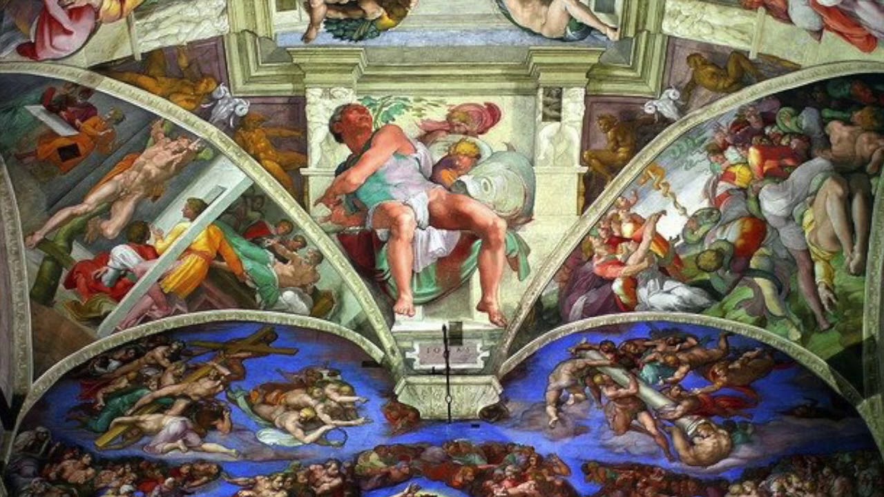 Как называется картина на потолке