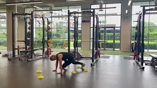 Bear Crawl Push Cone