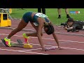 Revezamento 4x100m Feminino Mundial de Atletismo Sub20