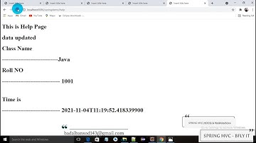 Spring Model & ModelAndView | #04 | Spring MVC Module | B-FLY IT