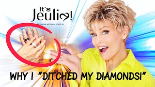 WHY I "DITCHED MY DIAMONDS"?!💍Jeulia WEDDING BANDS💍HIS AND HERS PHOTOS!