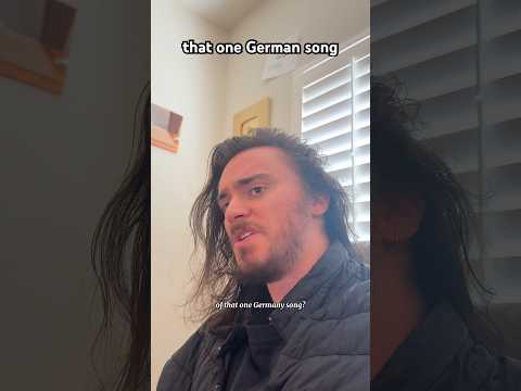 that one German song #shorts #comedy #funny