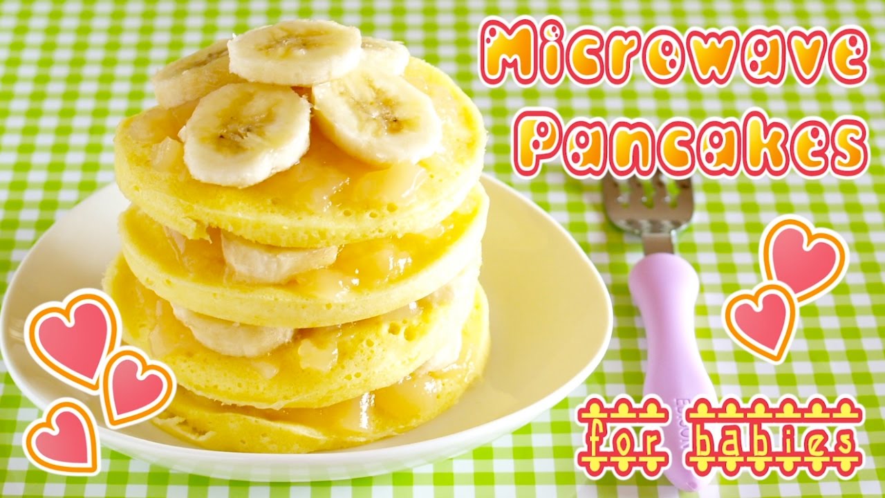 WAKODO Microwave Pancakes (for Babies and Adults on diet) - OCHIKERON - CREATE EAT HAPPY | ochikeron