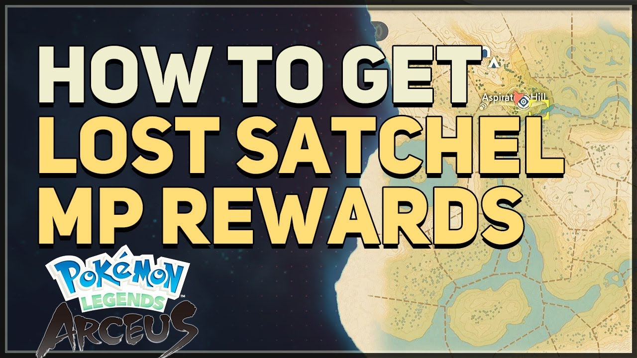 How to get Lost Satchel Merit Points Rewards Pokemon Legends Arceus