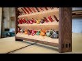 WOODWORKING,  BUILD A ROUTER BIT SHELF!