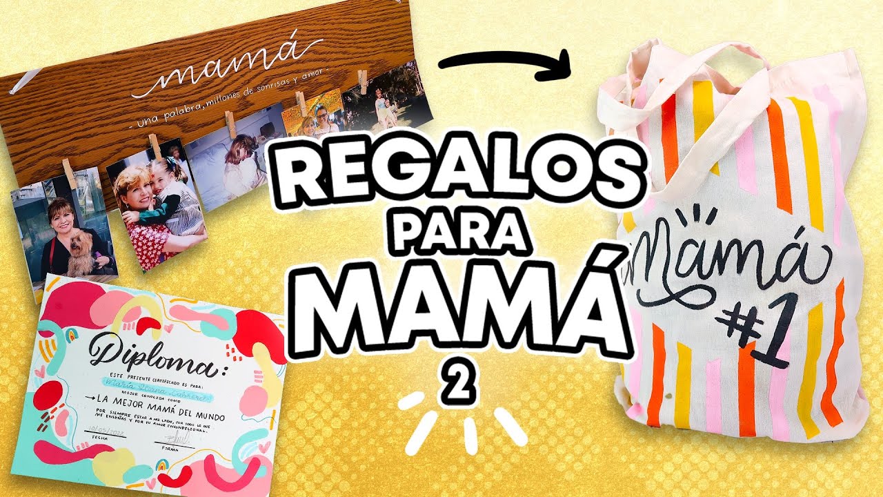 5 REGALOS FÁCILES para el Día de las Madres! ✄ Barbs Arenas Art