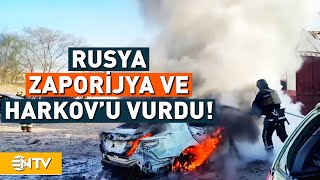 Rusya, Zaporijya ve Harkov'u Bombaladı! | NTV