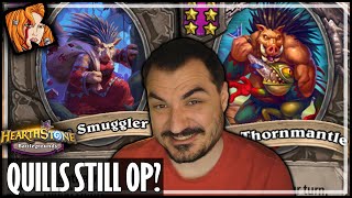 QUILBOAR STILL TOO OP?! - Hearthstone Battlegrounds Duos