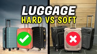 Which Suitcase Is Best For Travel? |  Hard vs Soft Shell Luggage screenshot 1